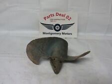 Used Vintage Boat Propeller 7 Inch 716 Center 2 Key Free Shipping 
