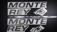 Monterey Boat Emblems 30 Black Free Fast Delivery Dhl Express - Stickers Set