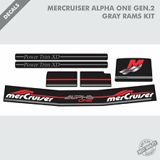 2016 Mercruiser Alpha One Gen.2 Complete Decals Kit Gray Rams Sticker Set76