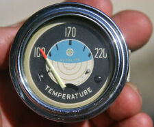 Autolite Vintage Electric 12v Water Temperature Gauge - Rare Unique Marine
