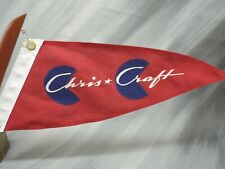 Chris Craft Boat Burgee Pennant Flag - Runabouts 1960-1980s Nylon
