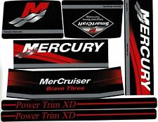 Mercruiser Mercury Bravo 3 Iii Outdrive Decal Sticker Kit Set 37-881760a00