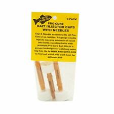 Pro-cure Bait Injector Needles With Cap Pack Of 3 2 Ounce