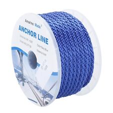 Solid Braid Anchor Rope With Stainless Steel Thimble Various Anchor Line