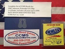 Ccms Omc Johnson Evinrude Racing Outboard Reed 9.9-15 Hp 2 Cylinder Pn122r