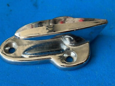 Vintage Bow Cleat Chrome-plated Brass 3 12 Streamlined Mini Boat Nice