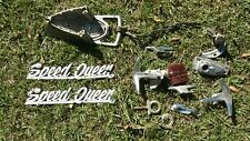 Speed Queen Boat Parts Speed Odometer Gauges Bow Light Cleats Etc.