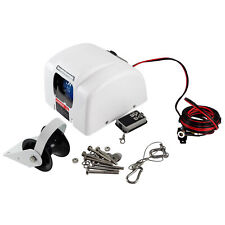 45 Lbs Boat Anchor Winch Electric Marine Winch With Wireless Remote Free Fall