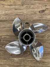Evinrude Cyclone 14 14 X 17 Stainless Steel Propeller. Counter Rotation