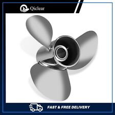13 14 X 17 Mercury Stainless Steel Propeller For 40-140hp Prop 48-77344a45