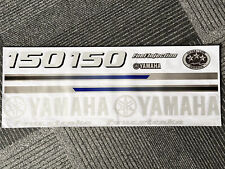 Yamaha 150 Hp 4-stroke Outboard Engine Reproduction Decals Sticker Set