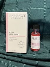 Perfect Formula Pink Gel Coat .60 Oz New In Box. Brighten Seal Strengthen