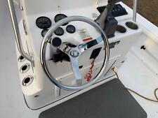 Marine Stainless Steel Boat Steering Wheel 3 Spoke 13-12 Dia With 58 -18 Nut