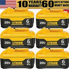 14 Pack Battery For Dewalt 20v 20 Volt Max 6.0ah Dcb206 Lithium Ion Replacement