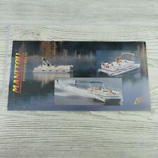 Manitou - Pontoon Boats - 1997 - Brochure Catalog - Dealership - Color - Vtg