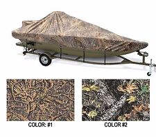 Camo Styled To Fit Boat Cover Compatible With Stratos 260 V Bass 1993-1994