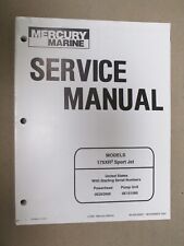 Oem 1997 Mariner Mercury Outboard Service Manual 175xr Sport Jet 90-852396