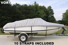 New Vortex Grey 16 Ft 16 Foot Heavy Duty Fishskirunabout Boat Cover