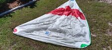 New North Sails Club 420 Sailboat Spinnaker Sail Red And White Club 420
