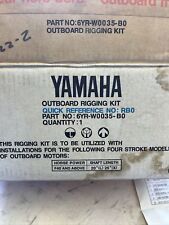 Yamaha Genuine Part 6yr-w0035-b0 Outboard Rigging Kit 40hp Above4stroke -nos