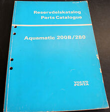Volvo Penta Parts Catalogue Auquamatic 200b280 2999