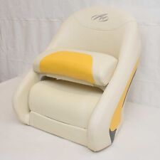 Monterey Boat Bucket Bolster Seat Off White Yellow Pewter - Tears