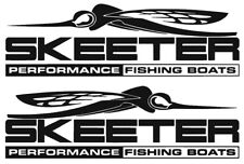 Skeeter Perfomance Fishing Boat Vinyl Decal Pair