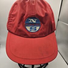 North Sails Ns Logo Red Baseball Hat 100 Nylon