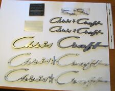 Chris Craft Vintage Emblems And Dash Plates