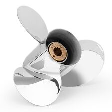 10 12 X 13 Stainless Steel Propeller 48-855858a46 Fit Mercury 25-70hprh
