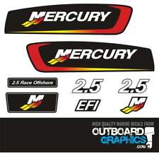 Mercury Racing Alien 2.5l Outboard Decalssticker Kit