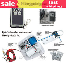 Electric Windlass Anchor Winch Wireless Remote Controlled Marine Saltwater Boat