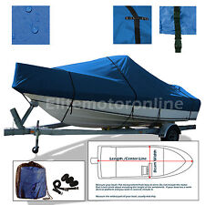 Boston Whaler 17 170 Super Sport Trailerable Boat Cover Blue