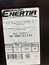 New Mercury Enertia Propeller 21 Pitch Rh 48-8m0151243