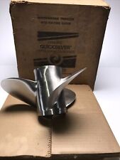 Quicksilver Boat Propeller With Flo-torq Clutch - Stainless Steel
