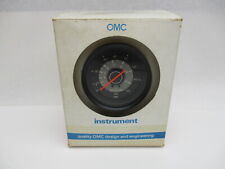 0174455 Omc Marine Boat Flush Mount Gauge Speedometer 65 Mph 3 12