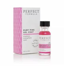 Perfect Formula Ruby Pink Gel Coat Nail Treatment 0.6 Oz New In Box
