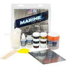 Marine Coat One Gelcoat Repair Kit For Boat With Complete Color Match Set