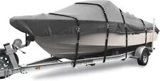 900d V-hull Boat Cover Trailerable Waterproof Boat Cover With Metal Buckle