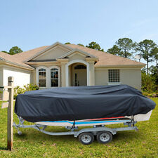 210d Waterproof Heavy Duty Boat Cover Trailerable Fishing Tri-hull Runabouts