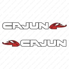 Cajun Bass Boat Decals Stickers Set Of 2 36 Long Ver.2