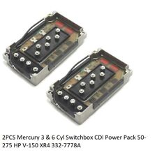 2pcs Mercury 3 6 Cyl Switchbox Cdi Power Pack 50- 275 Hp V-150 Xr4 332-7778a