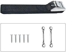 Boat Cooler Strap Tie-down Kit Battery Box Strap Kit Stainless Steel 316 Cam...