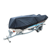 Waterproof Heavy Duty Boat Cover Trailerable Fishing Tri-hull V-hull Runabouts