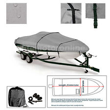 Stratos 186 Xt Bass Trailerable Boat Cover Grey