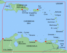 Garmin Bluechart Data Card - Mus030r Southeast Caribbean Gpsmap 378396478492
