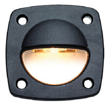 Flush Mount Black Courtesy Utility And Accent Light For Boats