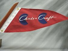 Chris Craft Boat Burgee Pennant Flag - Runabouts 1945-1960 Poly Cotton