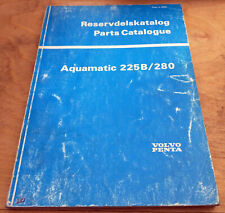 Volvo Penta Aquamatic 225b280 Parts List Book Catalog Manual 3000