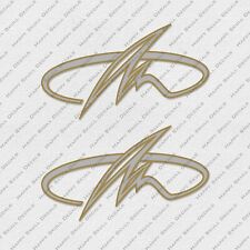 Monterey Boat Logo Decals Stickers Set Of 2 4.5 Long